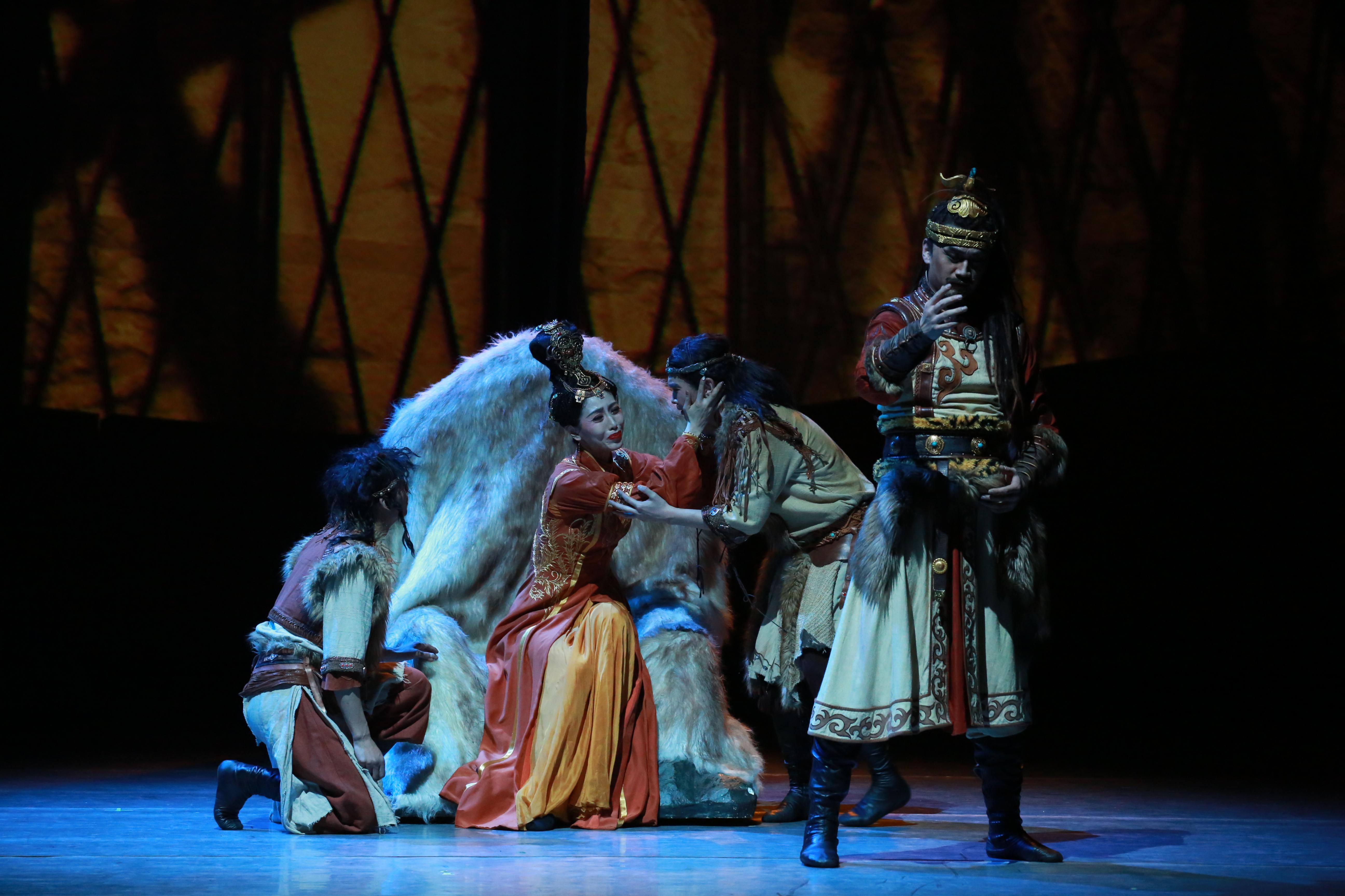 舞劇《胡笳十八拍》劇照。主辦方供圖