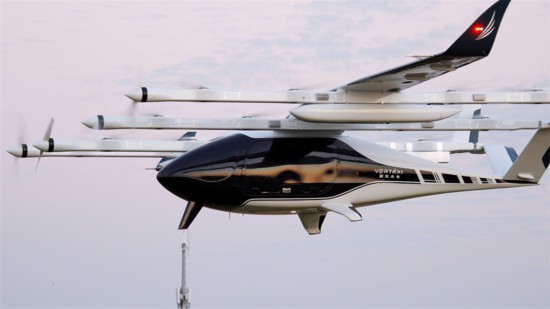 電動(dòng)垂直起降飛行器M1。受訪者供圖