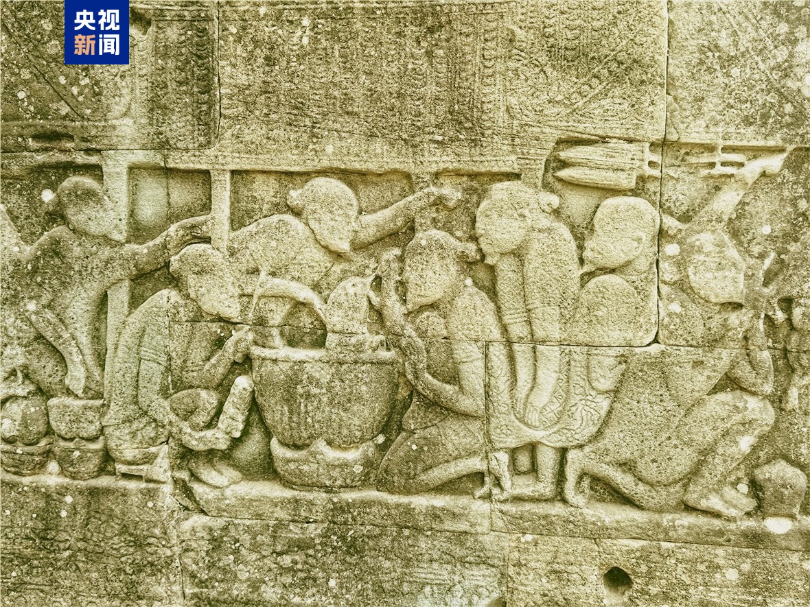 △巴戎寺壁畫上的古代中國(guó)商人