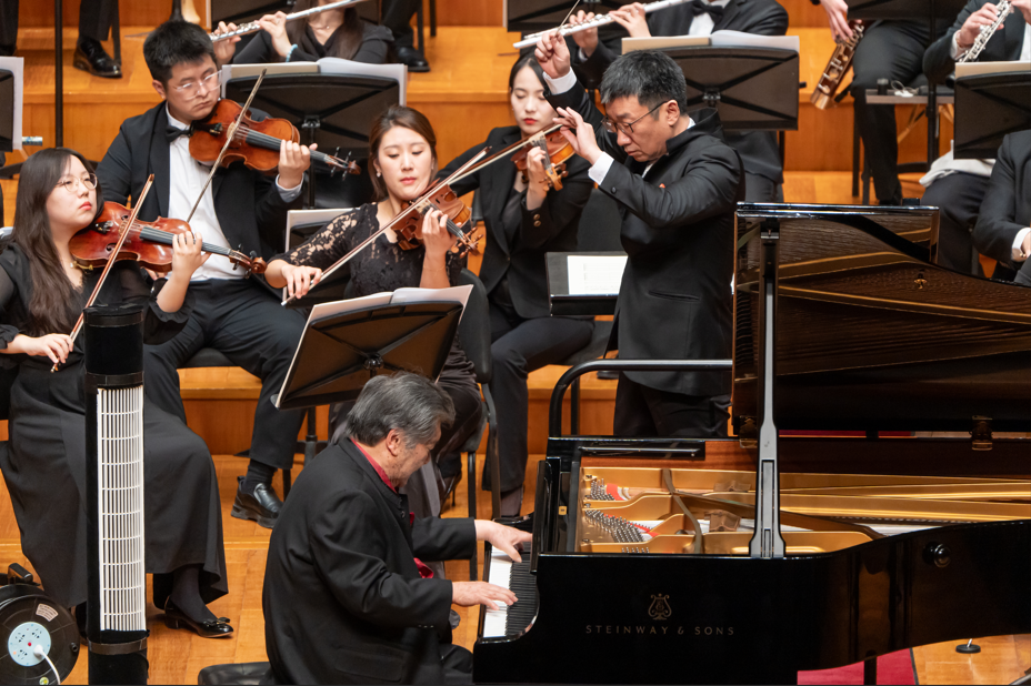 音樂會(huì)現(xiàn)場。學(xué)校供圖