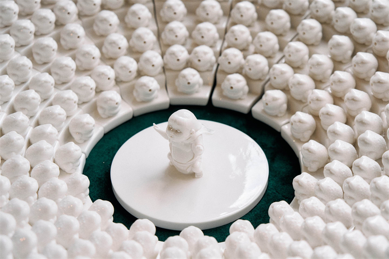 倫敦手工周中國館展品。楊浩鵬攝