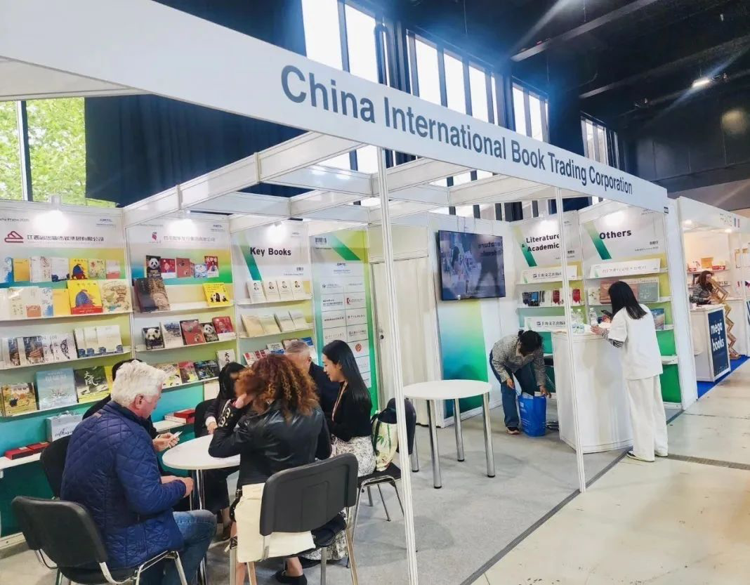 國(guó)圖集團(tuán)展臺(tái)。圖片均由國(guó)圖集團(tuán)供圖