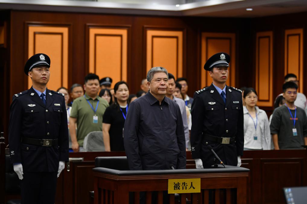 現(xiàn)場圖。（廣西壯族自治區(qū)南寧市中級人民法院供圖）